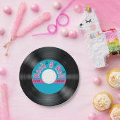 45-rpm record papieren bordje (Feest)