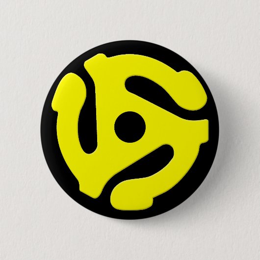 45-rpm recordadapter 7-inch midden ronde button 5,7 cm (Voorkant)