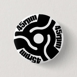 45-rpm ronde button 3,2 cm