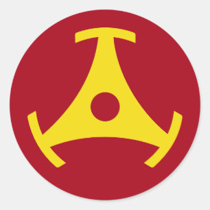 45-rpm vinylrecordadapter ronde sticker