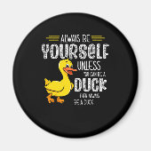 45.Rubbereend voor eenden Magneet (Voorkant)