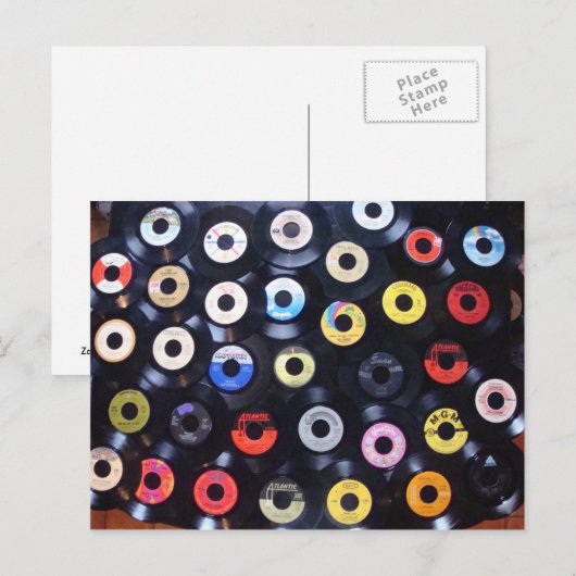 45 toeren/min. briefkaart (Voorkant / Achterkant)