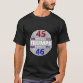 45 Trumps 46 45 is groter dan 46 T-shirt (Voorkant)