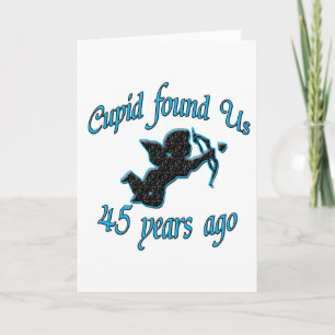 45. Verjaardag Kaart