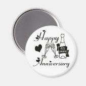 45. Verjaardag Magneet (Voorkant / Achterkant)