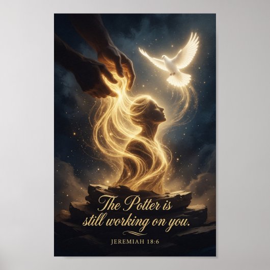 #45 Wandel door geloof Inspirerend /Potter Poster (Voorkant)