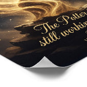 #45 Wandel door geloof Inspirerend /Potter Poster (Hoek)