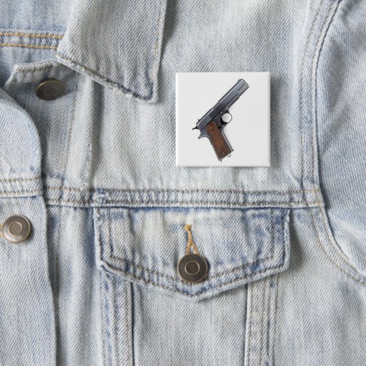 .45 Zuigerpistool Vierkante Button 5,1 Cm (In situ)