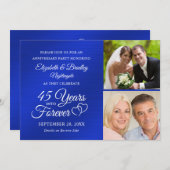 45e 65e Jubileum HEEFT JAREN IN HET BUITENLAND Kaart (Voorkant / Achterkant)