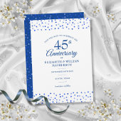 45e 65e Jubileum Liefde Hartelijk sparen de Datum Kaart