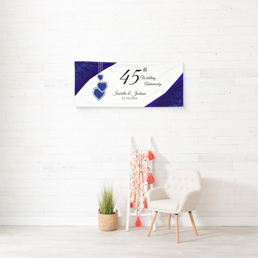 45e / 65e Jubileum Sapphire Spandoek (Insitu)
