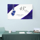 45e / 65e ontwerp van het Jubileum Sapphire Spandoek (Beurs)