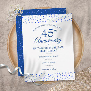 45e 65e trouwdag harten save the date briefkaart