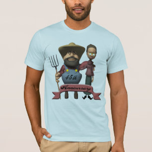45e bruiloft Jubileum Gifts T-shirt