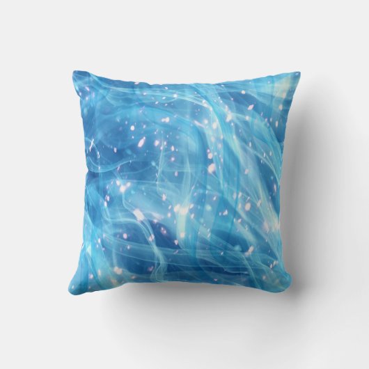 45e bruiloft Jubileum Sapphire Party Lights Kussen (Achterkant)