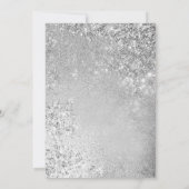 45e bruiloft Jubileum zilver Kaart (Achterkant)