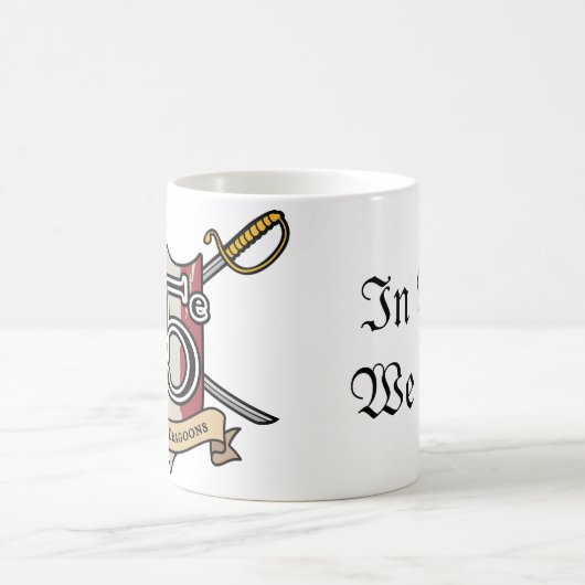 45e Empress Dragoons Coffee-Mok Koffiemok (Center)