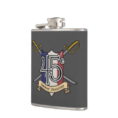 45e Empress' Dragoons Flask Heupfles (Links)