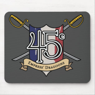 45e Empress' Dragoons Mousepad Muismat