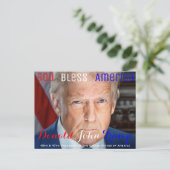 45e en 47e President van de Amerikaanse president  Briefkaart (Staand voorkant)