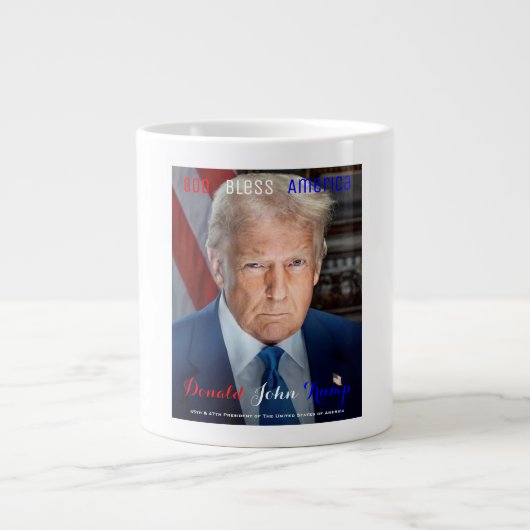 45e en 47e President van de Amerikaanse president Grote Koffiekop (Voorkant)