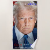 45e en 47e President van de Amerikaanse president  Strandlaken (Voorkant)