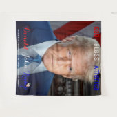 45e en 47e President van de Amerikaanse president  Wandkleed (Voorkant (horizontaal))