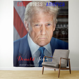 45e en 47e President van de Amerikaanse president  Wandkleed