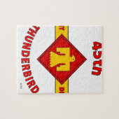 45E INFANTRY DIVISION "THUNDEBIRD" LEGPUZZEL (Horizontaal)