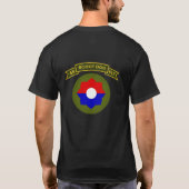 45e IPSD - 9e infanterie T-shirt (Achterkant)