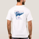 45e Jubileum PMYC Waving Burgee on back T-shirt (Achterkant)
