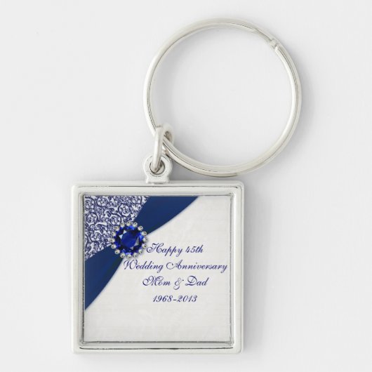 45e Jubileum Sleutelhanger bruiloft (Voorkant)