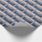 45e Jubileum van coördinaten Cadeaupapier (Hoek)