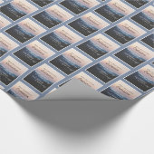 45e Jubileum van coördinaten Cadeaupapier (Hoek)