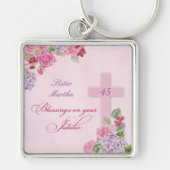 45e Jubileum van het Religieuze Leven Katholieke N Sleutelhanger (Voorkant)