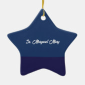 45e Jubileum van het religieuze leven Nun Pink Flo Keramisch Ornament (Achterkant)