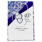 45e Jubileum van het Sapphire Wedding Medium Cadeauzakje (Voorkant)