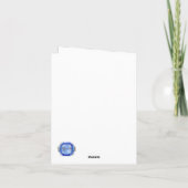 45e Jubileum voor bruiloft Kaart (Achterkant)