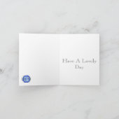 45e Jubileum voor bruiloft Kaart (Binnen)