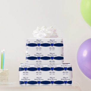 45e Jubileum voor weddenschappen Cadeaupapier