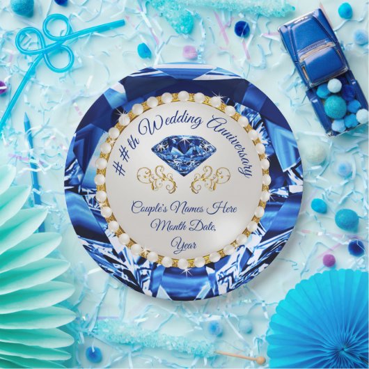 45e of 65e Jubileum voor weddenschappen, Papieren Bordje (Feest)