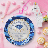 45e of 65e Jubileum voor weddenschappen, Papieren Bordje (Feest)