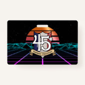 45e Officiële onofficiële ledenbadge ZOMER 23 Badge (Achterkant)