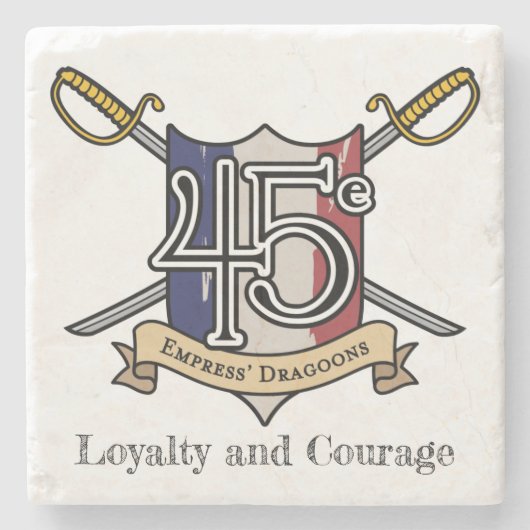 45e Onderzetter steen (Voorkant)