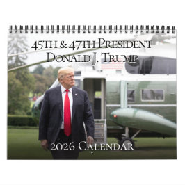 45e President Donald J Trump 2025 Foto Kalender