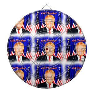 45e President-Donald Trump _ Dartbord