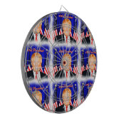45e President-Donald Trump _ Dartbord (Voorkant Links)