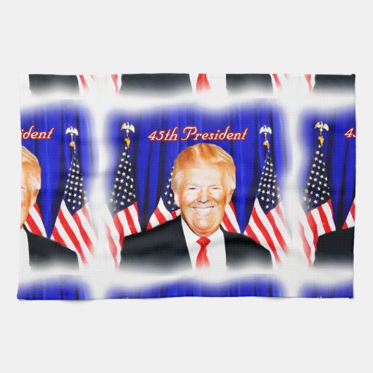 45e President-Donald Trump _ Theedoek (Horizontaal)