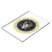 45e President van de Verenigde Staten Notitieboek (Linkerzijde)