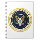 45e President van de Verenigde Staten Notitieboek (Voorkant)